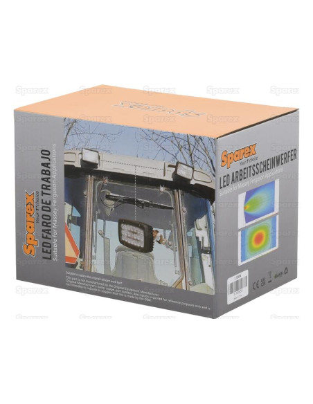 LED Faro de Trabajo, Interference: Class 3, 6600 Lúmenes Nominales, 10-30V