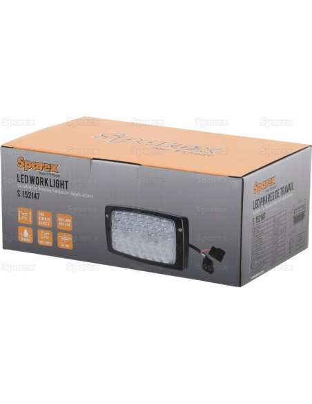 LED Faro de Trabajo, Interference: Class 3, 9900 Lúmenes Nominales, 10-30V