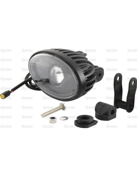 LED Faro de Trabajo, Interference: Class 5, 2400 Lúmenes Nominales, 10-30V (derecha)