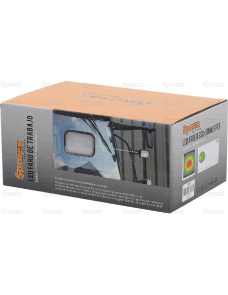 LED Faro de Trabajo, Interference: Class 5, 4200 Lúmenes Nominales, 10-30V