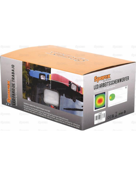 LED Faro de Trabajo, Interference: Class 5, 4200 Lúmenes Nominales, 10-30V