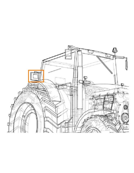 LED Faro de Trabajo, Interference: Class 5, 4200 Lúmenes Nominales, 10-30V