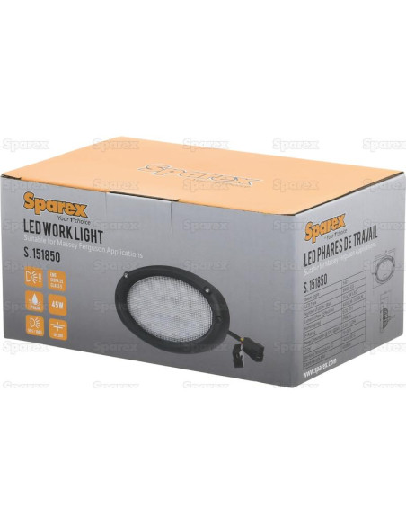 LED Faro de Trabajo, Interference: Class 5, 4500 Lúmenes Nominales, 10-30V