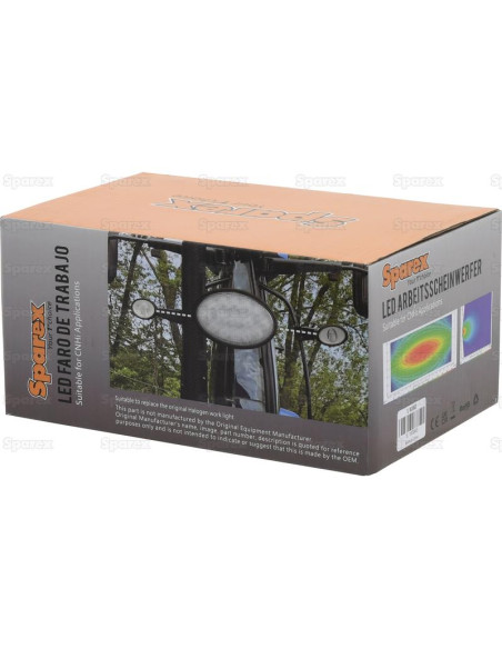 LED Faro de Trabajo, Interference: Class 5, 4500 Lúmenes Nominales, 10-30V