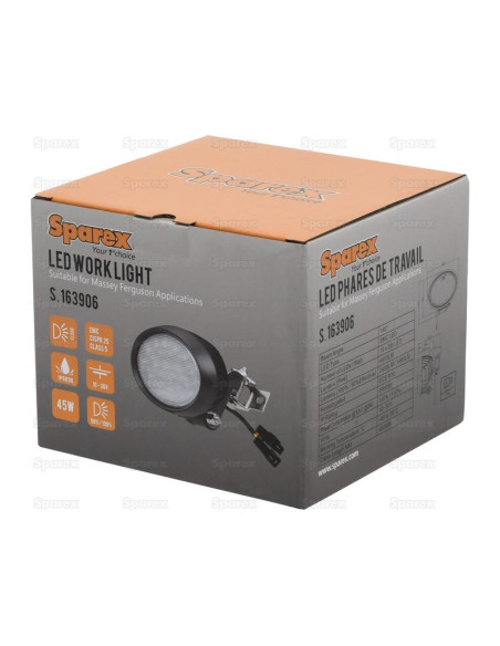 LED Faro de Trabajo, Interference: Class 5, 4500 Lúmenes Nominales, 10-30V