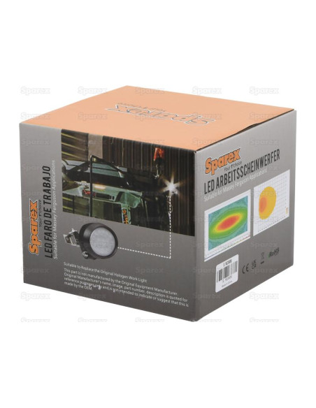 LED Faro de Trabajo, Interference: Class 5, 4500 Lúmenes Nominales, 10-30V