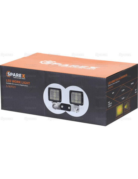 LED Faro de Trabajo, Interference: Class 5, 6600 Lúmenes Nominales, 10-30V