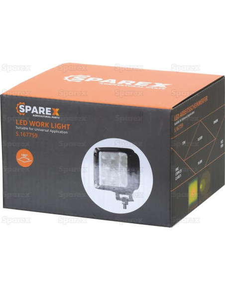 LED Faro de Trabajo, Interference: Class 5, 9720 Lúmenes Nominales, 10-30V