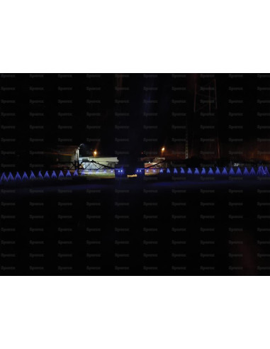 LED Faro Trabajo Azul para pulverización, 10-80V
