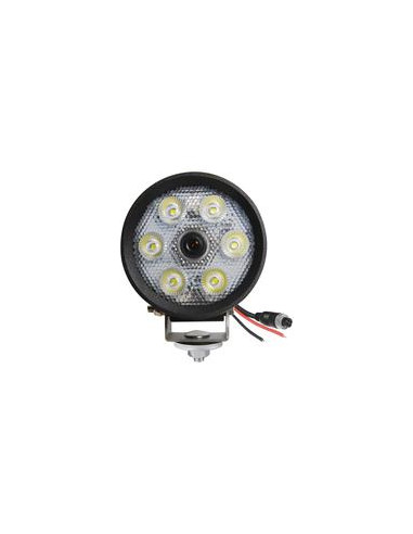 LED Luz de trabajo con cámara incorporada, Con Cable, 12V