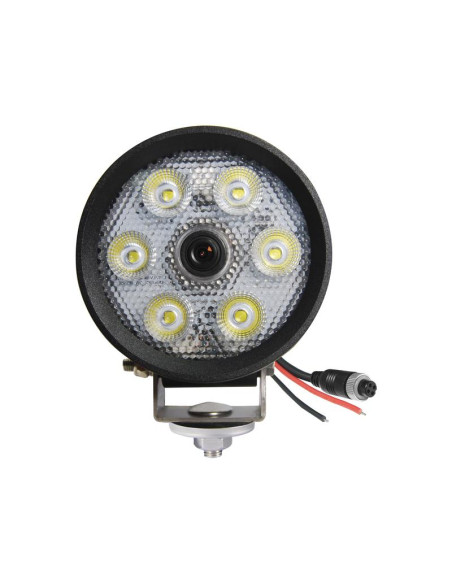 LED Luz de trabajo con cámara incorporada, Con Cable, 12V