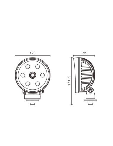 LED Luz de trabajo con cámara incorporada, Con...