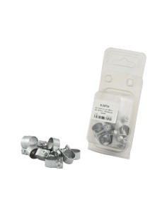 Mini Abrazadera, Ø mín.9mm, Máx. Ø12mm, 10 pzas. Blister. 2