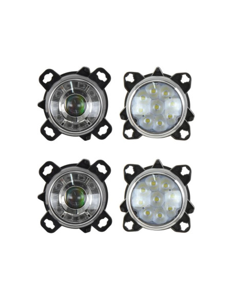 LED Juego Faros, Interference: Class 3, Dcha/Izda (derecha), 1320 / 4050 Lúmenes Nominales, 10-30V