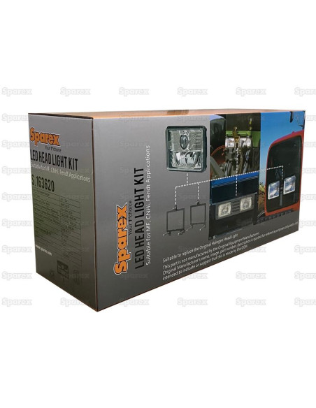 LED Juego Faros, Interference: Class 3, Dcha/Izda (derecha), 1320 Lúmenes Nominales, 10-30V