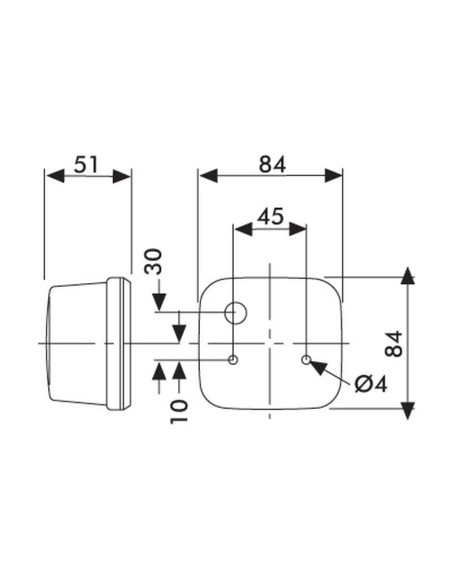 Intermitente Luz, Dcha/Izda