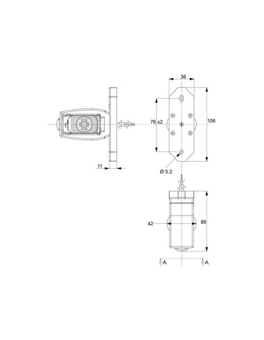 LED Piloto Intermitente - Delantero, Visión...
