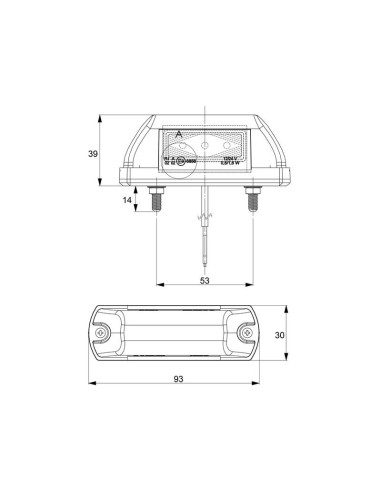 LED Piloto Intermitente - Delantero/Trasero,...