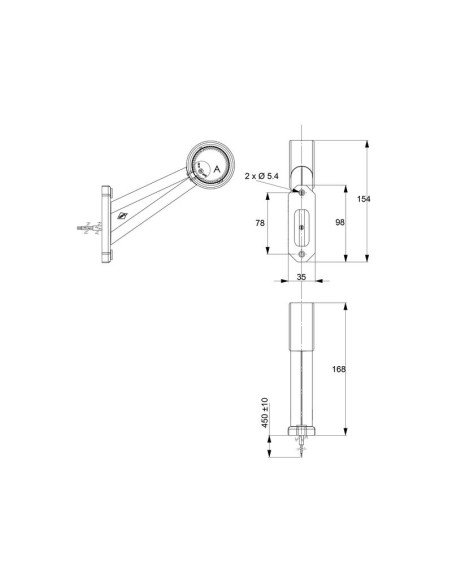 LED Piloto Intermitente - Delantero/Trasero, Dcha/Izda, 12-24V