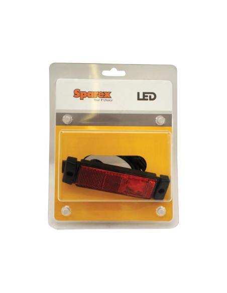 LED Piloto Intermitente - Visión Trasera, Dcha/Izda, 12-24V