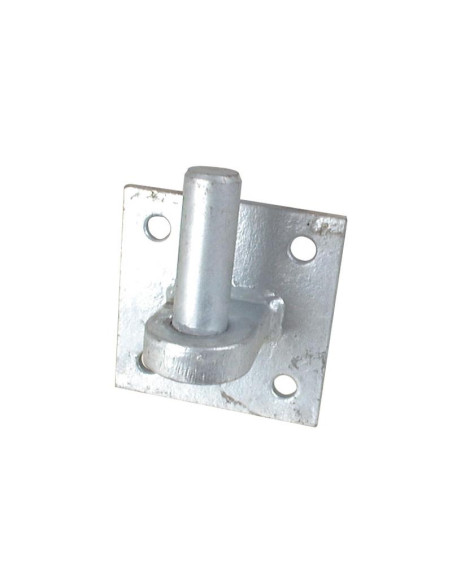 Colgadores Puertas - Atornillado, Tamaño de la placa: 100mm x 100mm, Ø pasador22mm