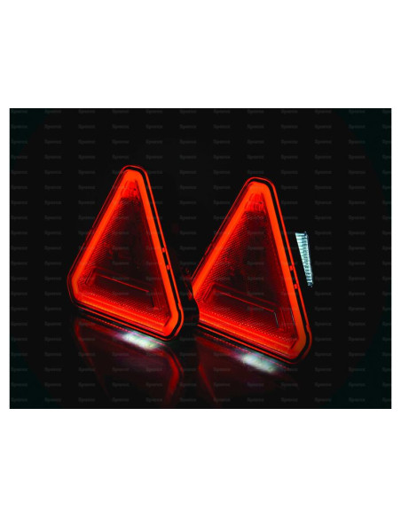 LED Kit Alumbrado, Función: 6, Freno/Trasera/Intermitente/Niebla/ Matrícula/reflector, Longitud del cable:7.5M, 12V (DC)