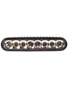 LED Lisa Barra Faro de Trabajo, 165mm, 2800 Lúmenes...