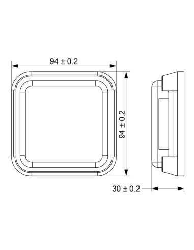 LED Piloto Traseros, Función: 2 - Trasero /...