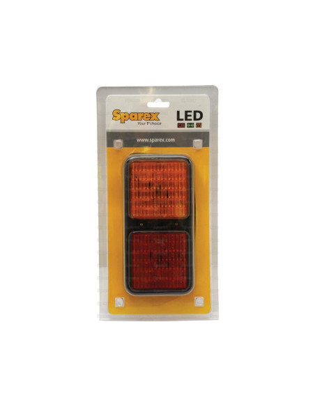 LED Piloto Traseros, Función: 3 - Trasero / Freno / Intermitente, Dcha/Izda, 10-30V