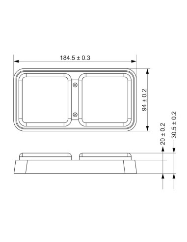 LED Piloto Traseros, Función: 3 - Trasero /...