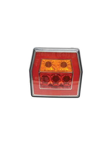 LED Piloto Traseros, Función: 3 - Trasero / Freno / Intermitente, Dcha/Izda, 12-36V
