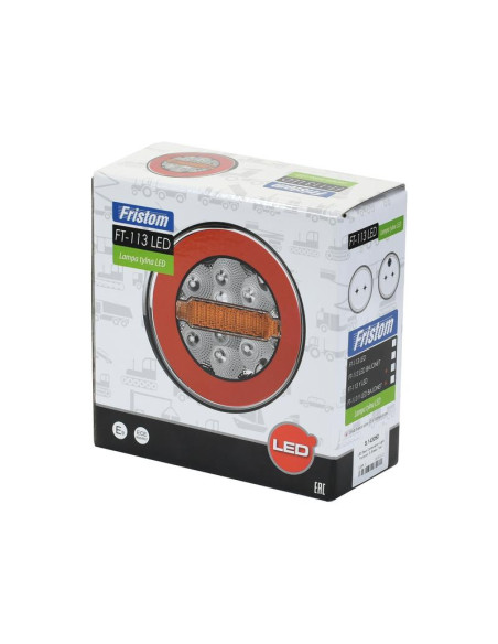 LED Piloto Traseros, Función: 3 - Trasero / Freno / Intermitente, Dcha/Izda, 12-36V