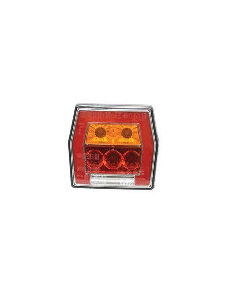 LED Piloto Traseros, Función: 4, Freno / Trasero / Intermitente / Matricula, Dcha/Izda, 12-36V