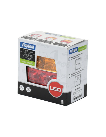 LED Piloto Traseros, Función: 4, Freno / Trasero / Intermitente / Matricula, Dcha/Izda, 12-36V