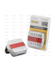 LED Piloto Traseros, Función: 4, Freno / Trasero /...