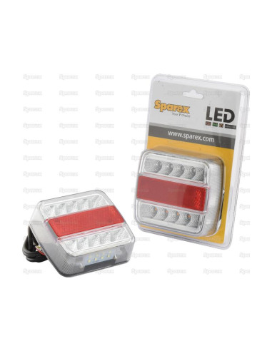 LED Piloto Traseros, Función: 4, Freno /...