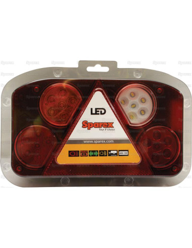 LED Piloto Traseros, Función: 6 - Freno /...