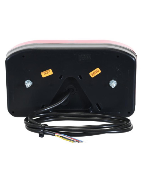 LED Piloto Traseros, Función: 6 - Freno / Posición / Intermitente / Antiniebla / Marcha Atrás / Luz Matrícula, Izdo., 12-24V