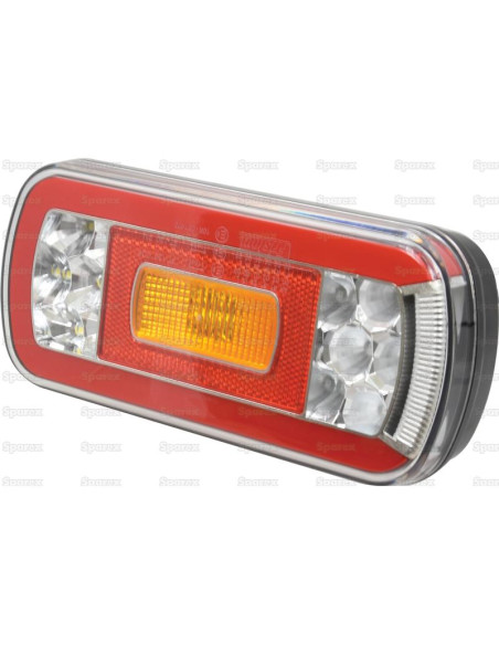 LED Piloto Traseros, Función: 6, Freno / Trasera / Indicator / Marcha atrás/ Matrícula/ Intermitente, Dcha/Izda, 12-36V