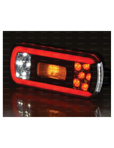 LED Piloto Traseros, Función: 6, Freno /...