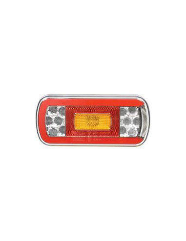 LED Piloto Traseros, Función: 6, Freno/Trasera/Intermitente/Niebla/ Matrícula/reflector, Dcha/Izda, 12-36V