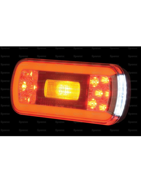 LED Piloto Traseros, Función: 6, Freno/Trasera/Intermitente/Niebla/ Matrícula/reflector, Dcha/Izda, 12-36V