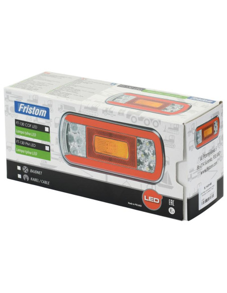 LED Piloto Traseros, Función: 6, Freno/Trasera/Intermitente/Niebla/ Matrícula/reflector, Dcha/Izda, 12-36V