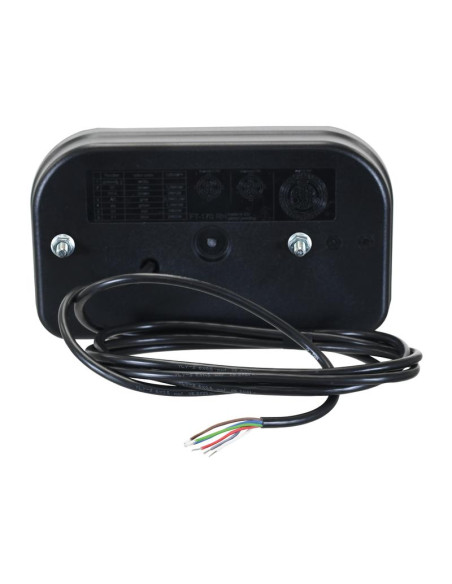 LED Piloto Traseros, Función: 7,Freno/Trasera/Intermitente/Niebla/Marcha atrás/ Matrículare/reflector, Dcho., 12-36V