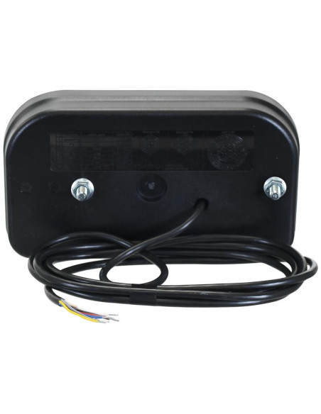 LED Piloto Traseros, Función: 7,Freno/Trasera/Intermitente/Niebla/Marcha atrás/ Matrículare/reflector, Izdo., 12-36V