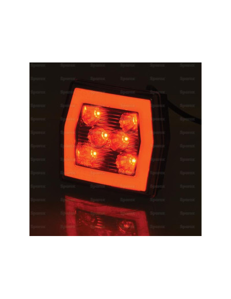LED Piloto Traseros, Función: Trasera/Antiniebla, Dcha/Izda, 12-36V