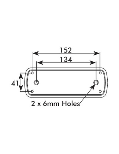 Luz Combinación Trasera Halógena 12/24V, Dcha/Izda