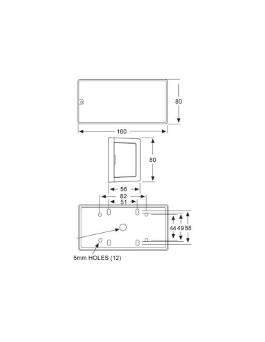 Luz Combinación Trasera Halógena 12V, Dcha/Izda