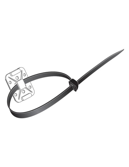 Blister 10 pzas. Sujetabridas Adhesivas