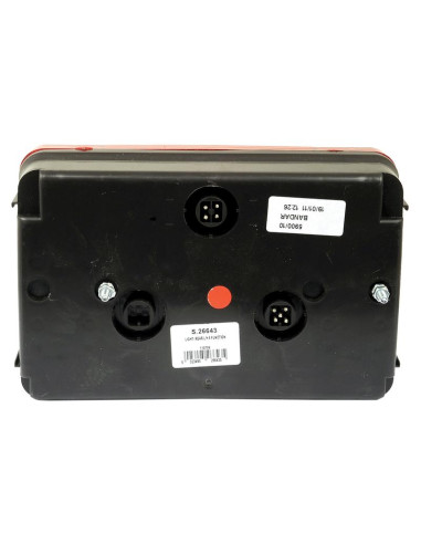 Luz Combinación Trasera Halógena 12V, Izdo.